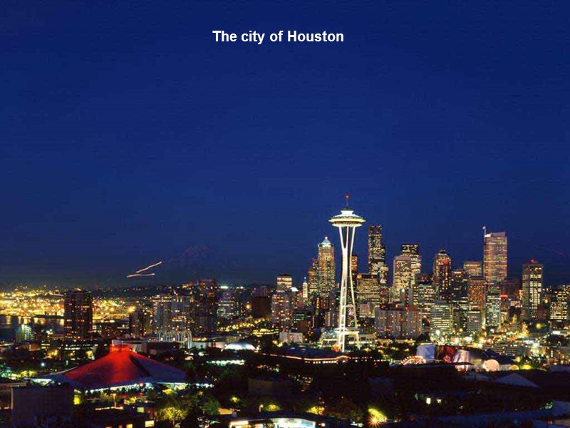 The city of Houston